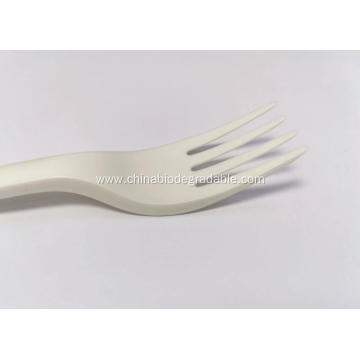 100% Biodegradable Plant-based Natural Safe Cutlery Forks